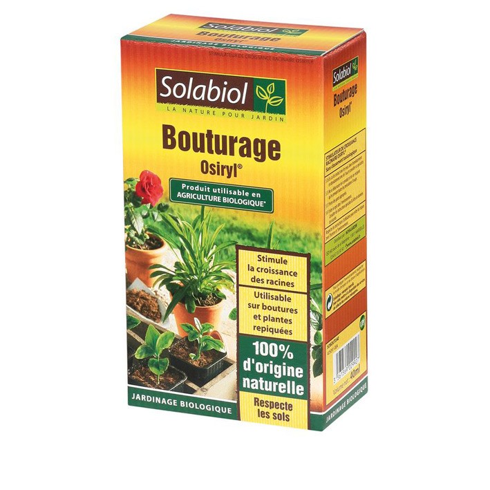 Traitement des insectes hormone de bouturage SOLABIOL , pourtous végétaux,  40ML